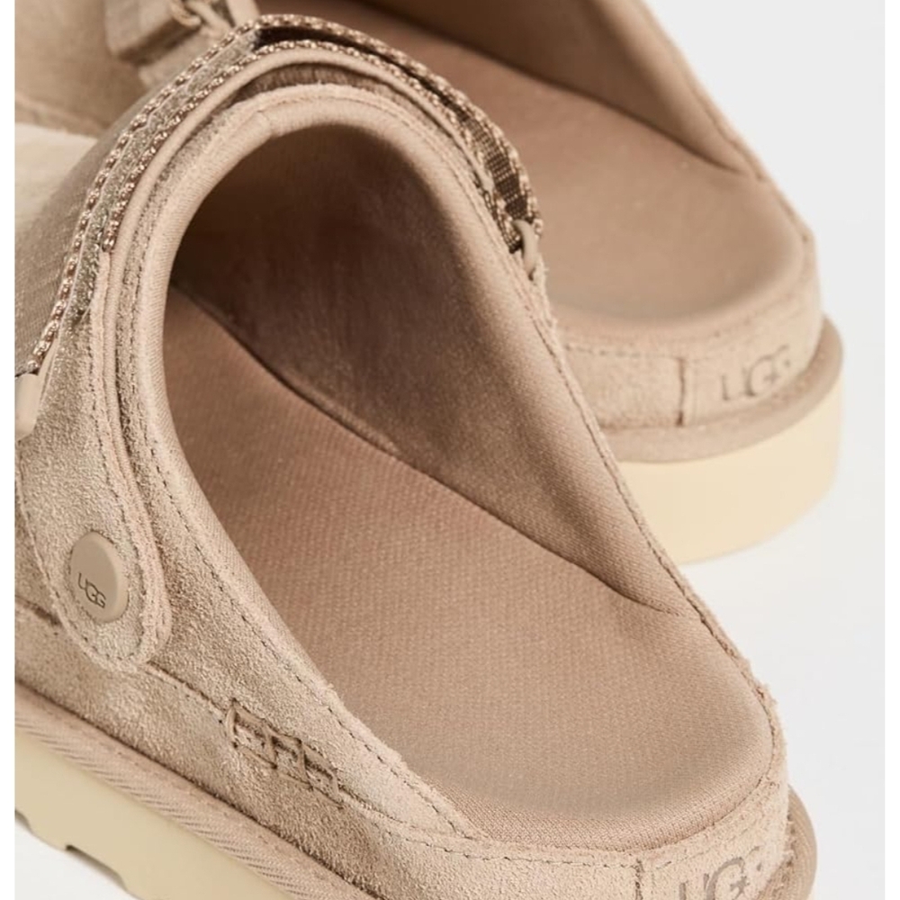 UGG Goldenstar Sand Size 7 Tan Slingback Clogs New In The Box - Picture 5 of 6